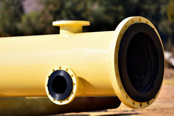 Fabricate and Supply 650NB Carbon Steel HDPE Lined Pipe and Fitting
